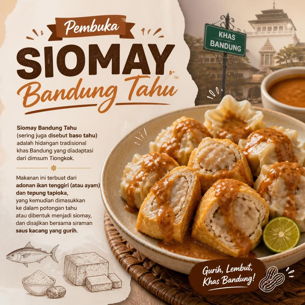 Siomay Bandung Tahu dari kategori pembuka Gopek House